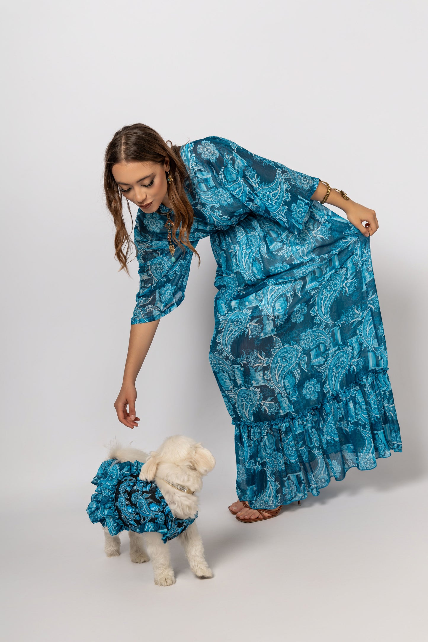 Athena paisley Dress