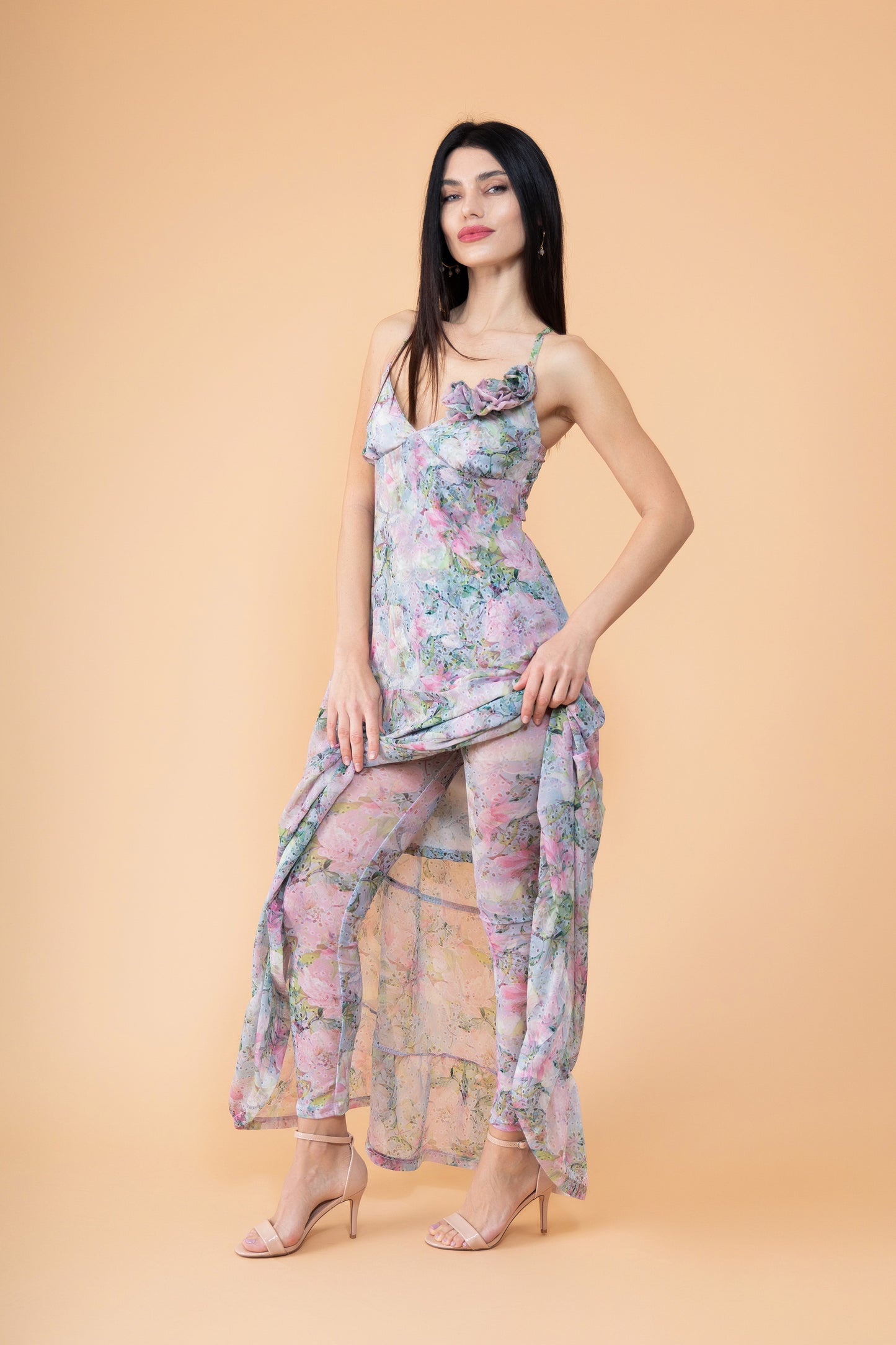 Aphrodite Leggings Lavender and Periwinkle