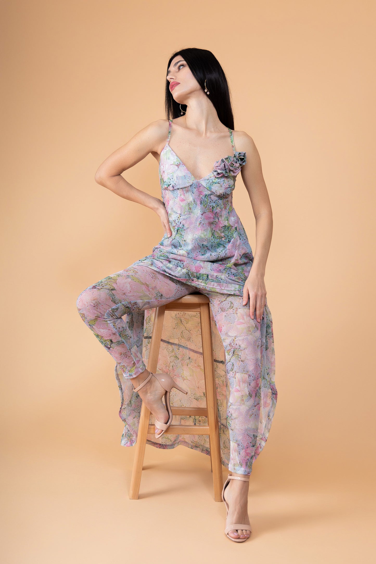 Aphrodite Leggings Lavender and Periwinkle