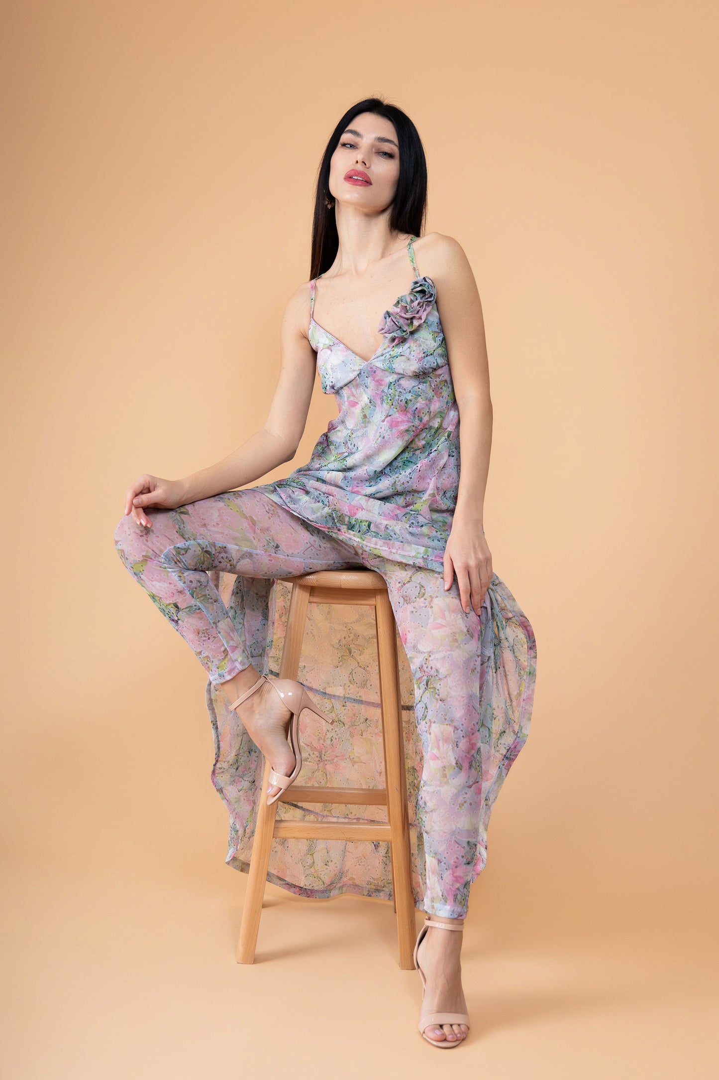 Aphrodite Leggings Lavender and Periwinkle