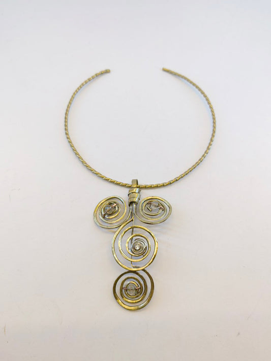 Infinity circles Necklace