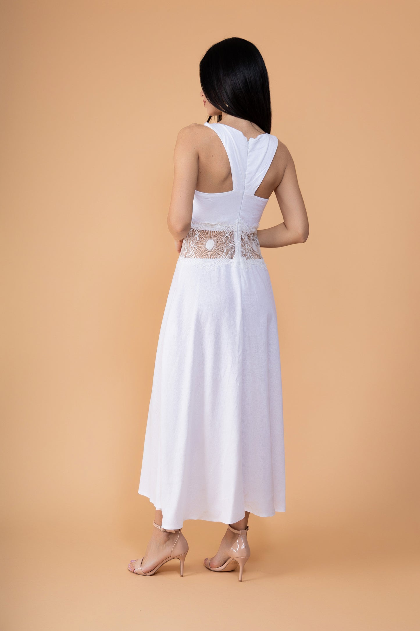 Themis Dress White