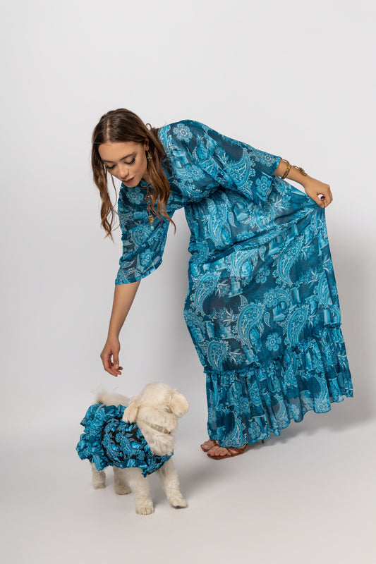 Athena paisley Dress