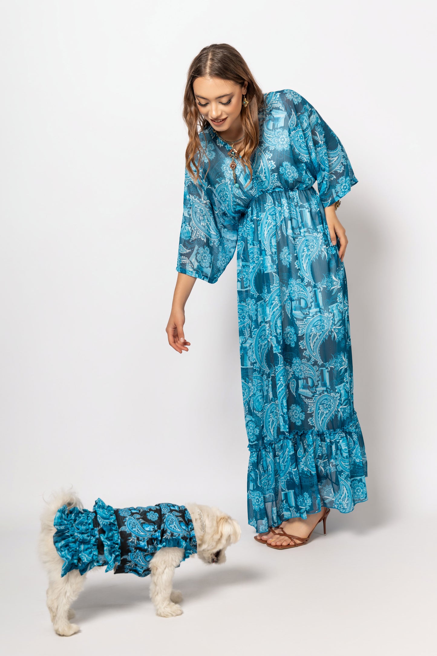 Athena paisley Dress