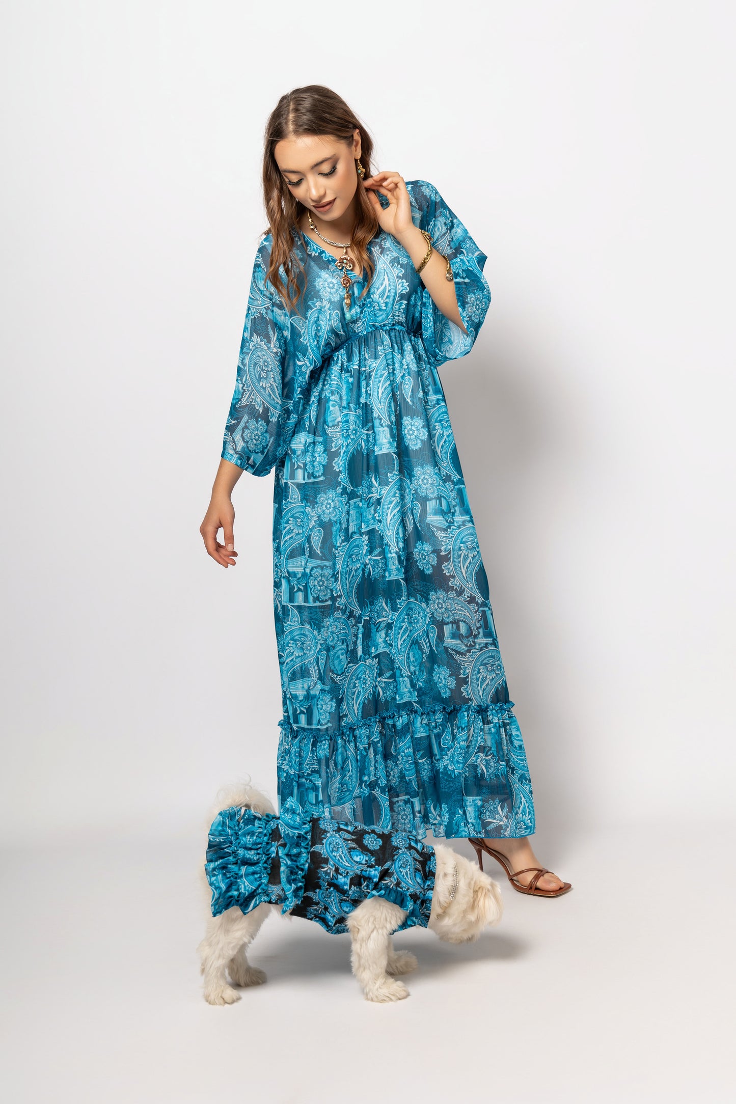 Athena paisley Dress